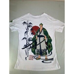 Zorro one piece samurai anime vintage t shirt large